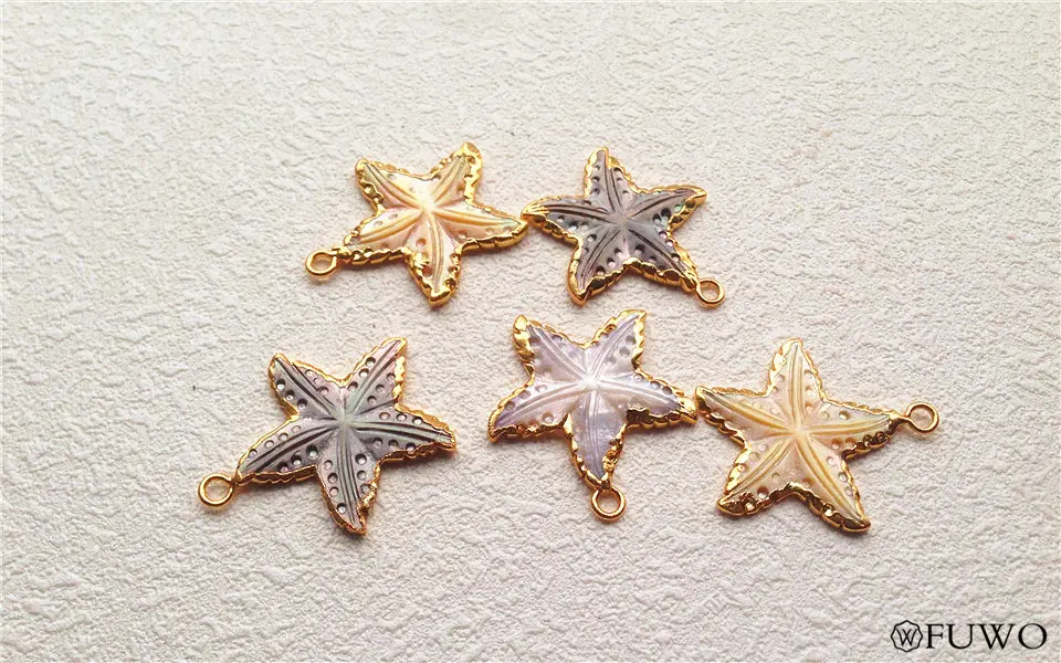 Sea shell star pendant 8