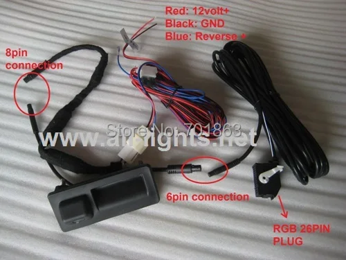 

CAMERA FOR GOLF PLUS JETTA M5 MK6 TIGUAN NEW PASSAT for RNS315 RNS510 RCD510