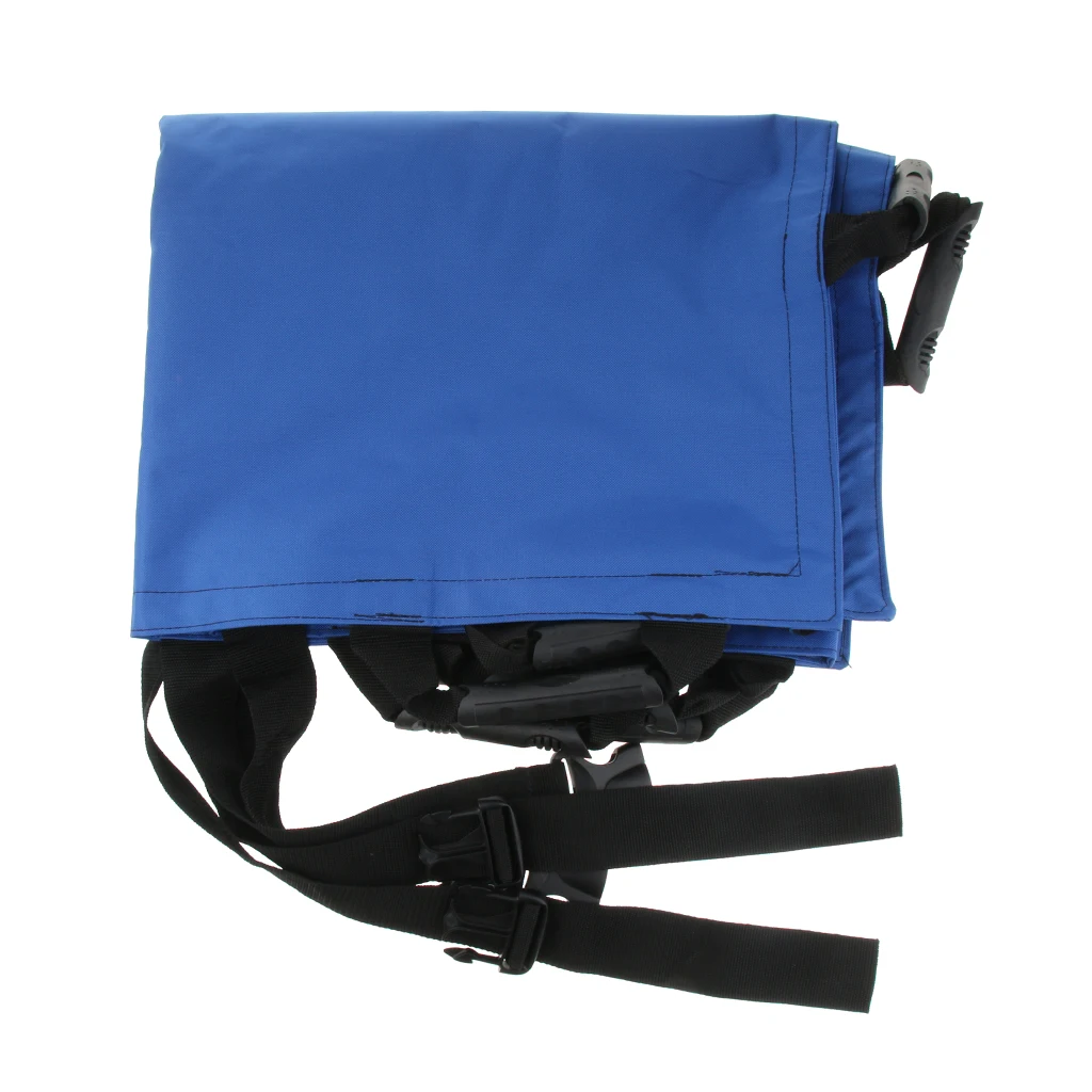 Foldable Canvas Stretcher Emergency Rescue Litter + Bag Kit for Patient Transferring