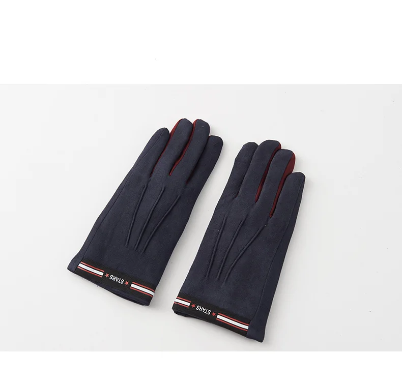 Realby теплые зимние варежки трикотажные Прихватки для мангала для мужчин теплые новые осенние модные наручные мягкие B5136