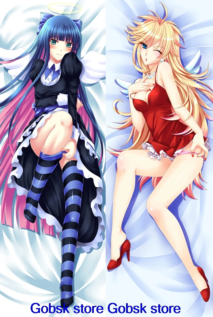 Август аниме-Трусики& чулок с Garterbelt Panty anarchy Dakimakura тела Подушка Чехол Обложка обнимающаяся Подушка Чехол