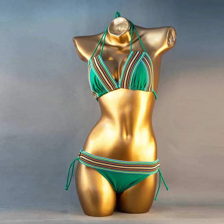 Европа Америка Для женщин ретро повязку sexy beach Купальники для малышек купальный
