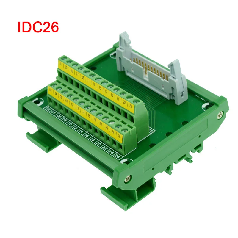 IDC26 IDE calbe, IDC26 к клеммному блоку breakout board idc 26 разъем PLC релейный адаптер IDC26 breakout board IDC40 кабель для передачи данных