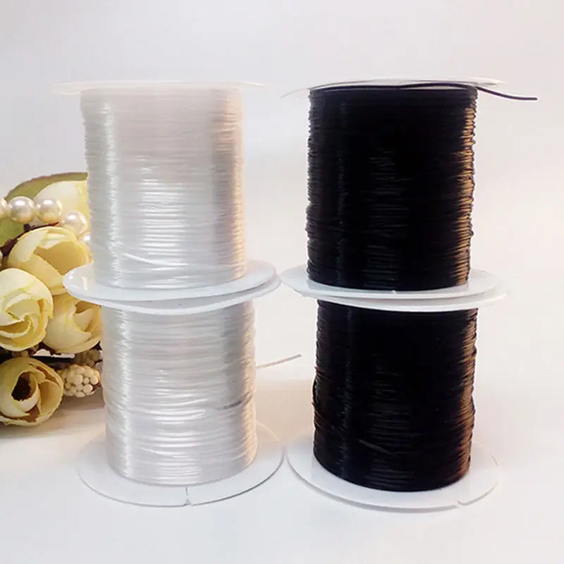 Useful 2 Rolls Elastic Stretchy Beading Thread Cord String Jewelry