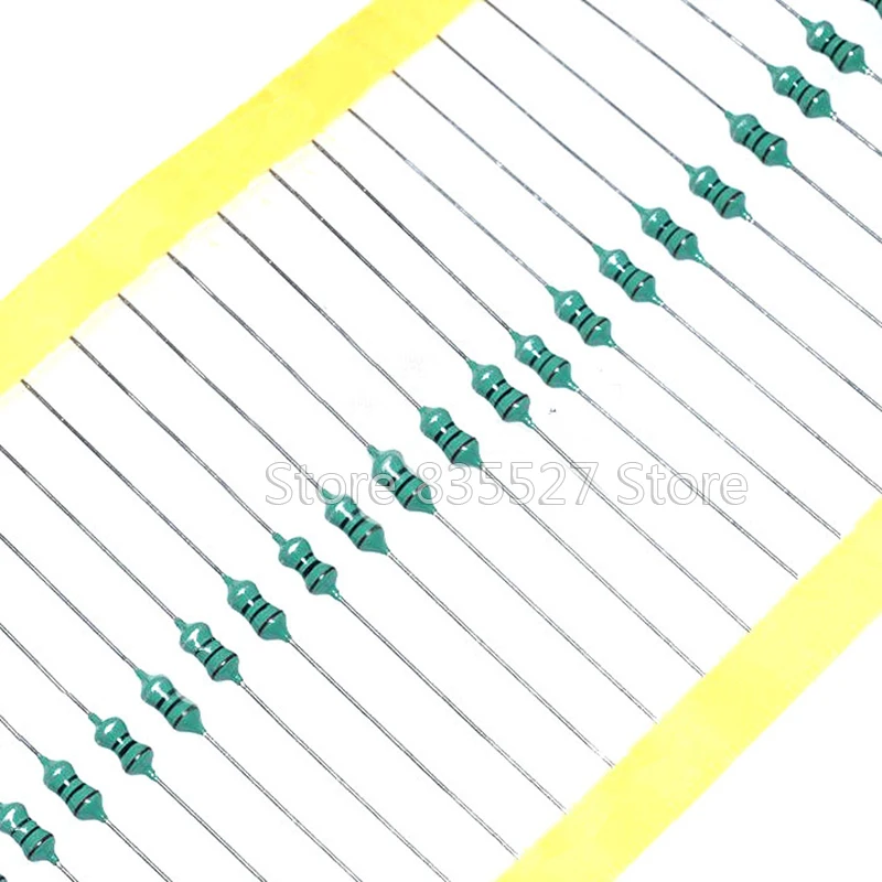 

100PCS/LOT 1/4W DIP color ring inductance 0307 Color code Inductor 10% 1.2UH 1R2 / 1.8UH 1R8 / 2.7UH 2R7 / 3.9UH 3R9 / 5.6UH 5R6