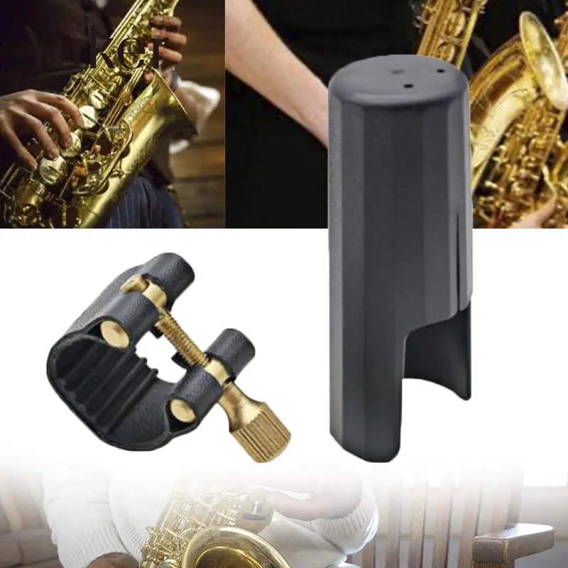 

Mouthpiece Clip Ligature Cap Set For Alto Saxophone E Flat Musical Accessory