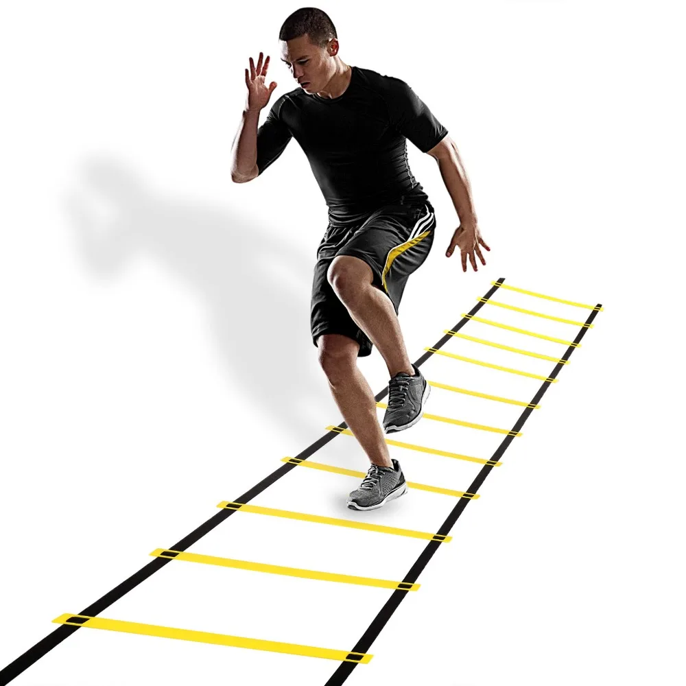 Agility Ladder 4M 8-Rung With Storage Bag - Speed Training For Soccer, Football & Fitness