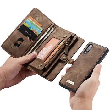 

Wallet Case For Samsung Galaxy A50 A70 A70 A80 A20e Leather 360 Full Cover Magnetic Flip Case For Samsung A30 A40 Book Card Solt