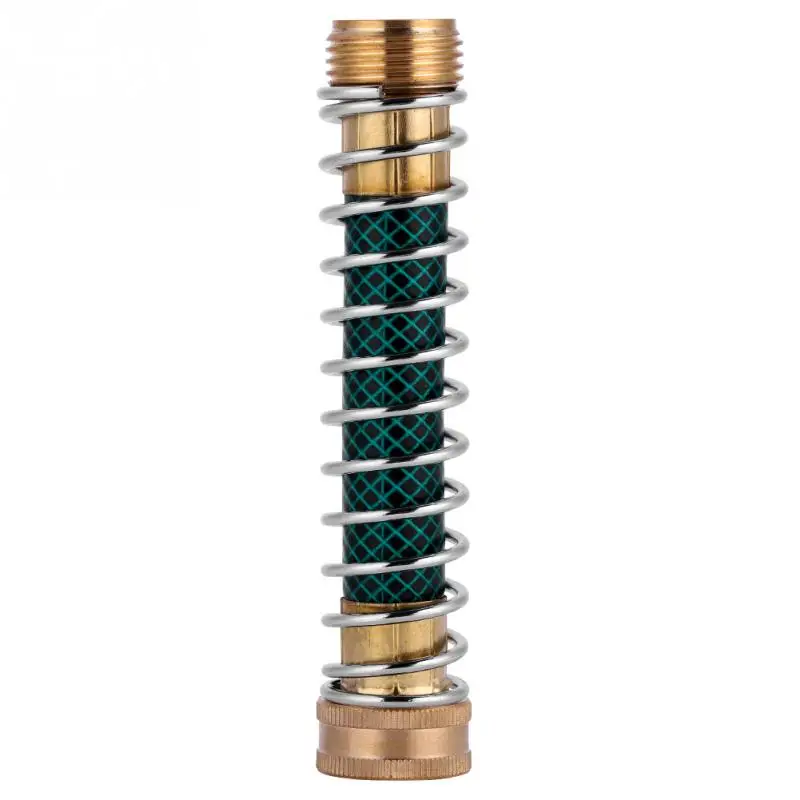 Garden Hose Coil Spring Protector Faucet Hoses Coupling Adapter Kink