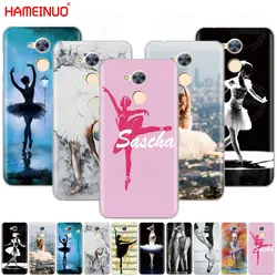 Балетки для танцев девушка балерина тапочки обложка чехол для телефона для huawei Honor 10 V10 4A 5A 6A 7A 6C 6X7X8 9 NOVA 2 2 S плюс LITE