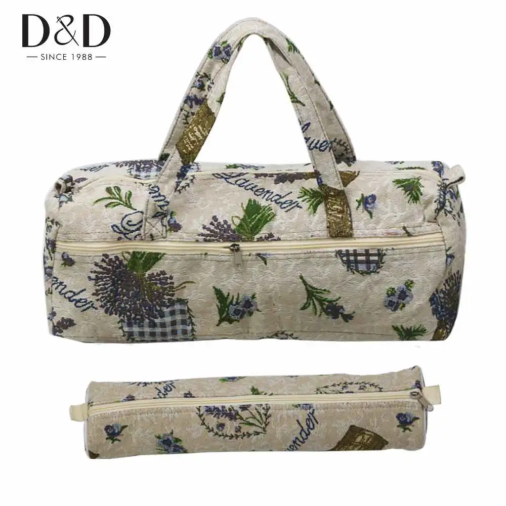 

D&D 2pcs/Set Exquisite Knitting Needles Storage Bag DIY Sewing Tools Holder Organizer Bag 4 Designs