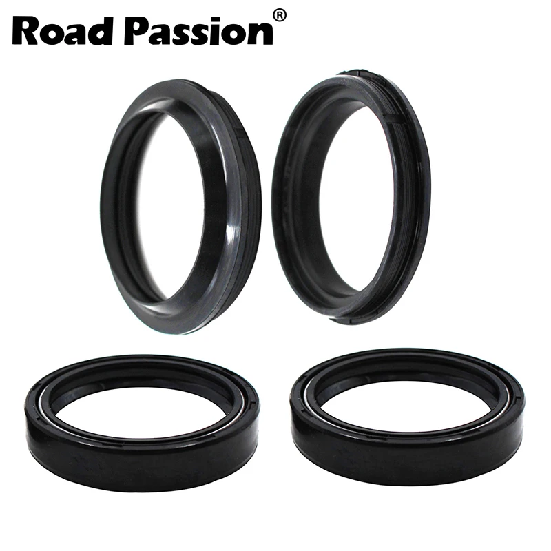 

Road Passion Motorcycle 46*58*11 Front Fork Damper Shock Absorber Oil Seal and Dust Seal For Kawasaki ZX600 KX125 KX250 KX50