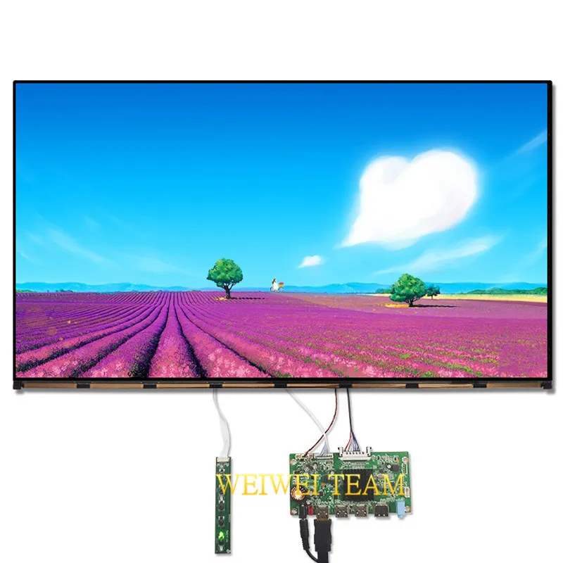 ЖК монитор Wisecoco 27 дюймов 4k IPS дисплей Ultra HD 3840X2160 eDP 30 контактов плата драйвера 3 DP