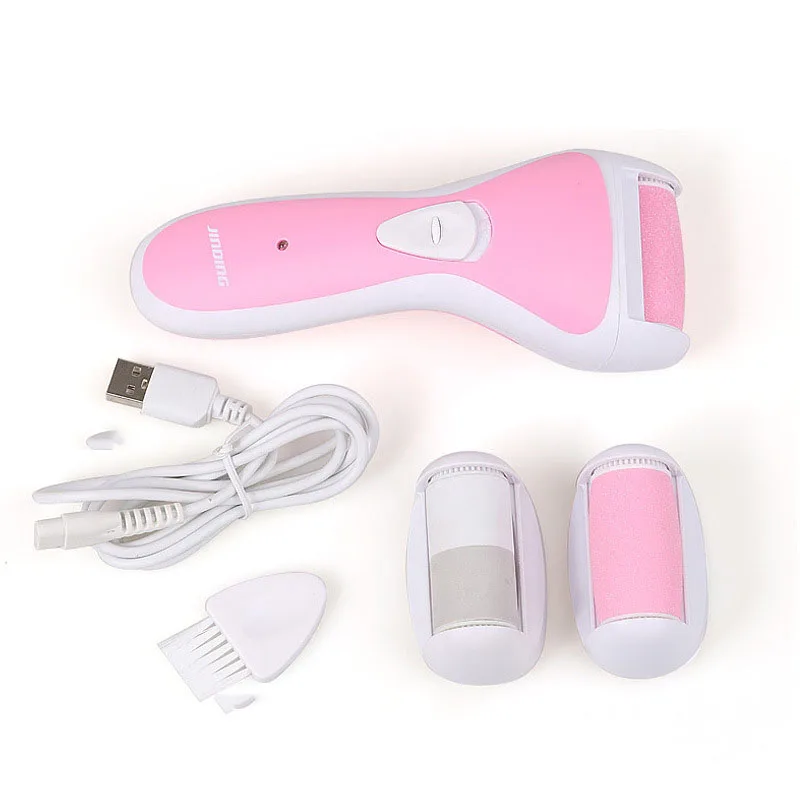 3 в 1 электропилка для стоп USB зарядка ног отмерший Сухой Удаление кожи электрический прибор для удаления мозолей Уход за ногами инструмент для женщин D43