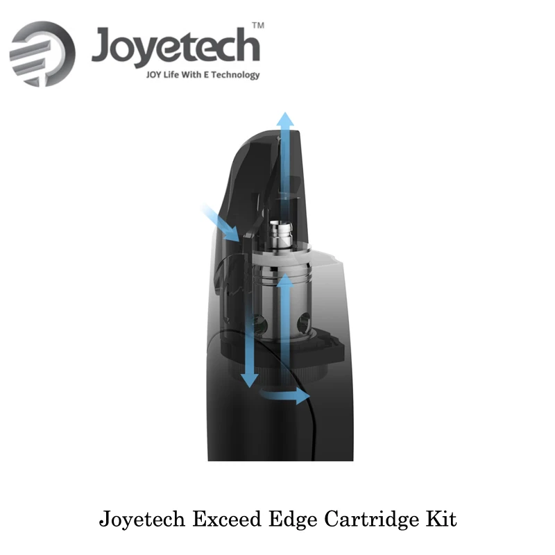 Электронная сигарета Joyetech превышает Edge 650 мАч картридж Pod System Starter Kit 2 0 мл EX 1 Ом
