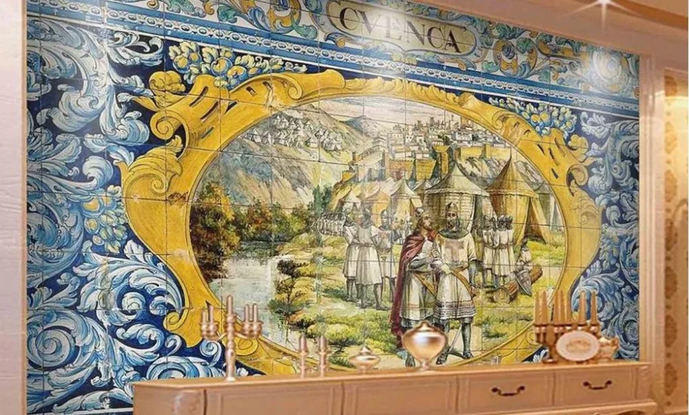 Индивидуальные 3d фото фрески Европейская классическая картина маслом росписи 3 d