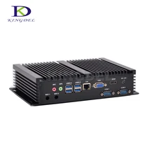 2017 micro pc мини-компьютер intel core i3 i5 i7 cpu мини pc windows 10 с vga 2 * com rs232 hdmi 300 м wi-fi 3d игры поддержка