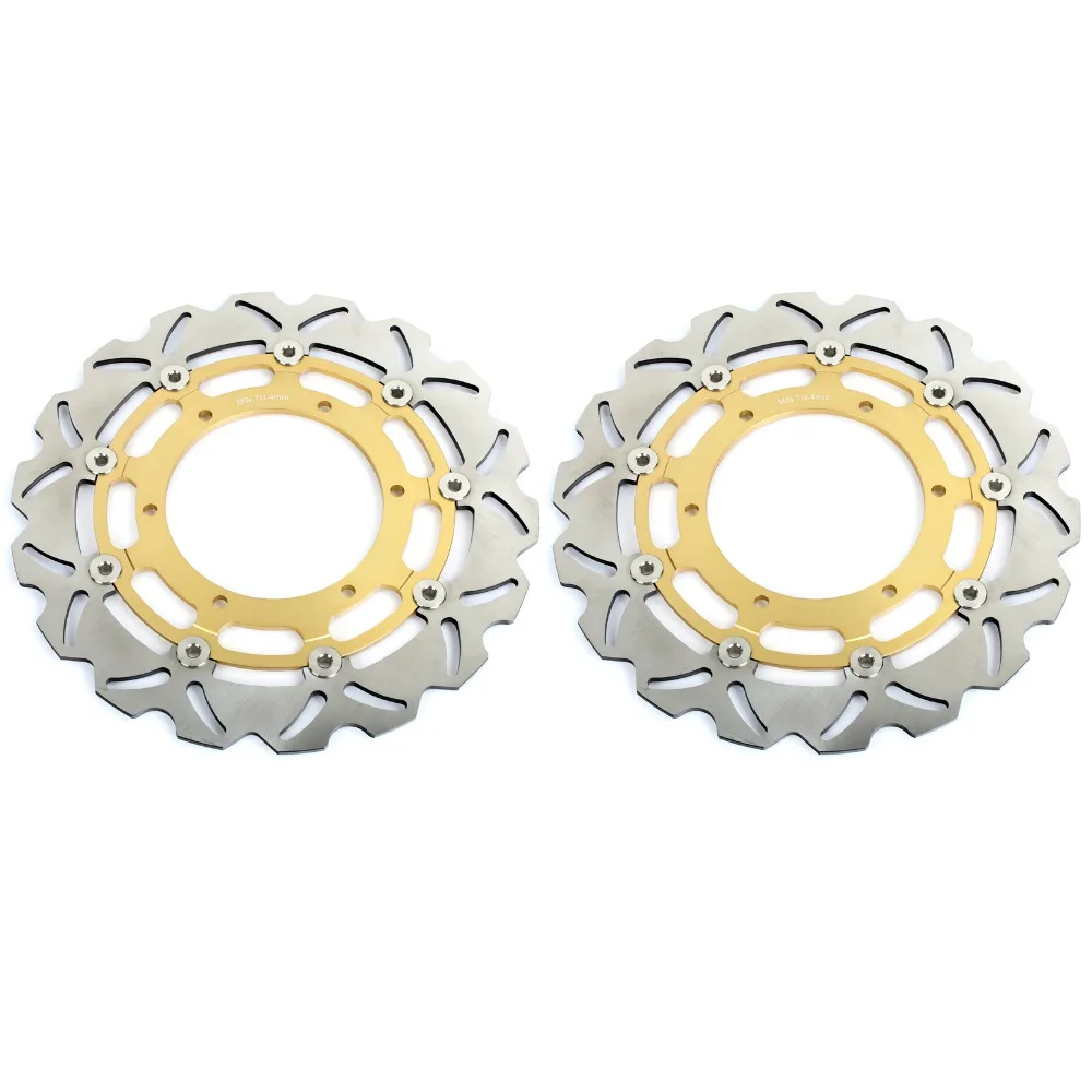 Передние тормозные диски BIKINGBOY для Yamaha YZF R7 1999 2001 FJR 1300 2004 2013 AE 06 09 AS 11 MT01