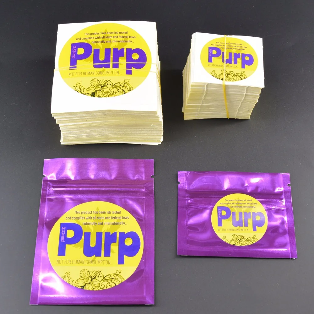 

1000 pcs Paper stickers and laminated BOPP plastic film,free shippping