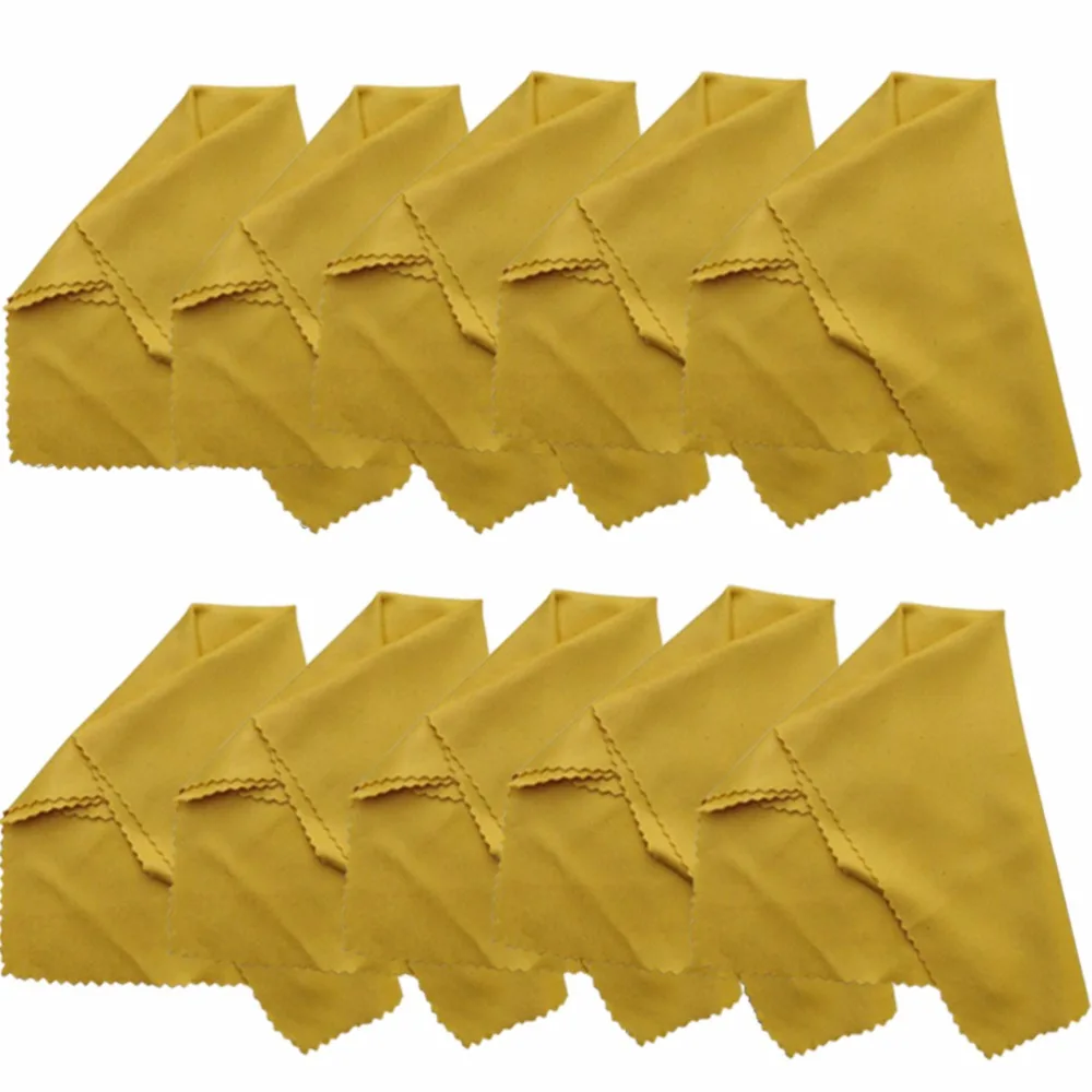 10 pcs/lot, Microfiber Cleaning Cloth For Camera Lens, Glass, Lenses