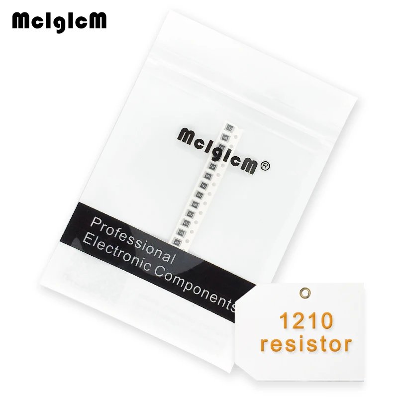 MCIGICM 100 шт. 2010 smd резистор проволочного чипа резисторы 0R-10M 3/4W 2.2R 47R 100R 220R 3/4 Вт