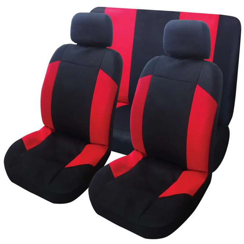Высококачественный универсальный чехол для автомобильных сидений 9 комплектов полные чехлы для сидений для кроссоверов седанов Авто Стайлинг украшение защита