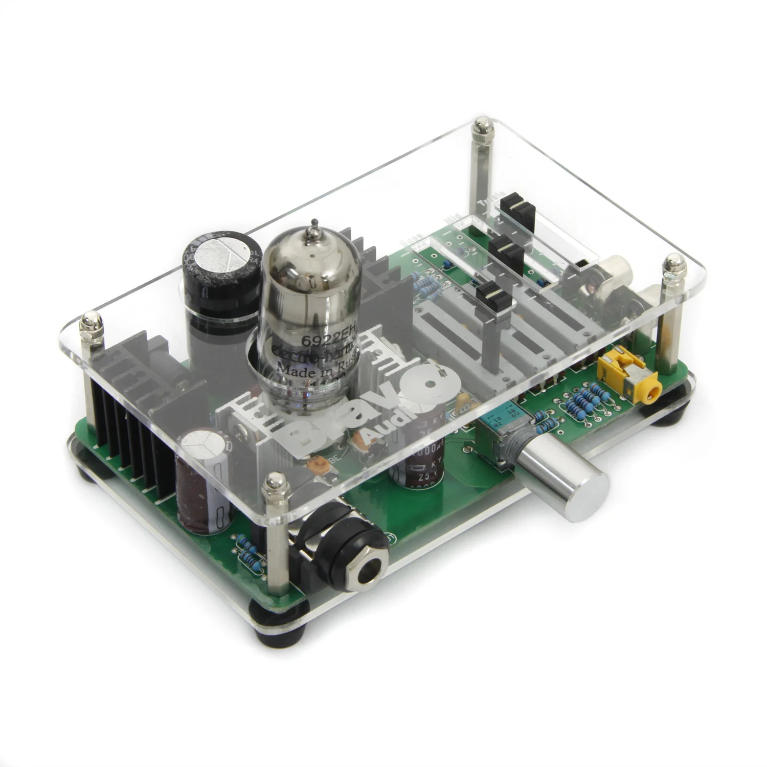 BRAVO AUDIO V3 6922EH AMP Hiroetsu Class A EQ Equalizer Tube Hifi Music