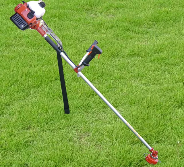 Get six side mount mower two stroke brush cutter grass trimmer machine