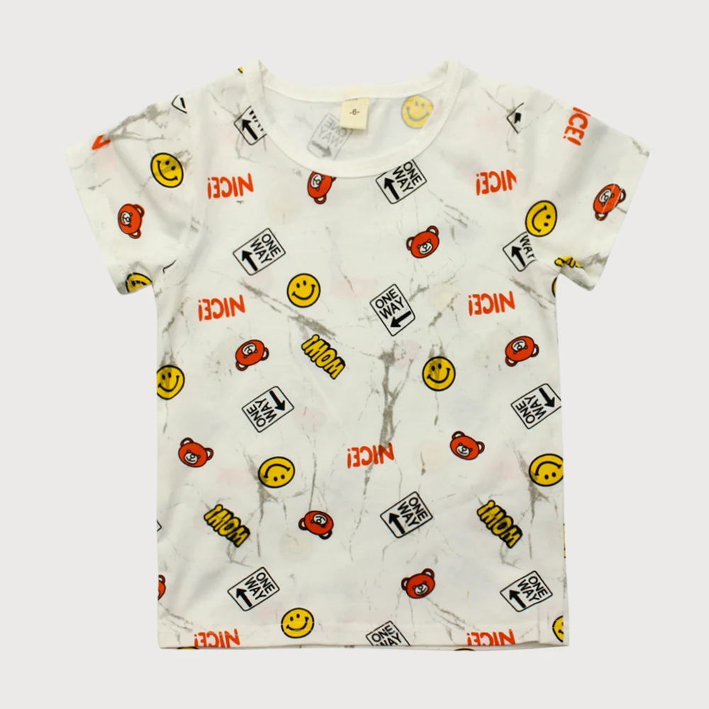 Us 599 35 Offwelaken Summer Origami Ship Pattern T Shirts Casual Kids Top Tees Outerwear Fashion Short Sleeve Children T Shirts In T Shirts From