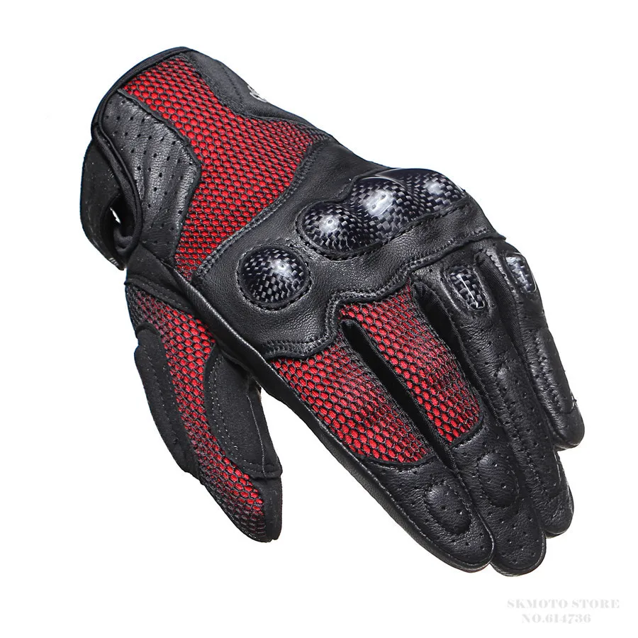Мужские мотоциклетные перчатки дышащая Летняя Сетка Gant Moto Homme Racing Greem перчатки для езды на горном велосипеде мужские s мотор велосипедные перчатки s сенсорный экран