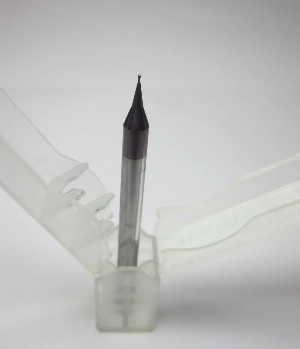 micro end mills 0.4MM HRC55 Tungsten Carbide Flat End Mill 2 flutes
