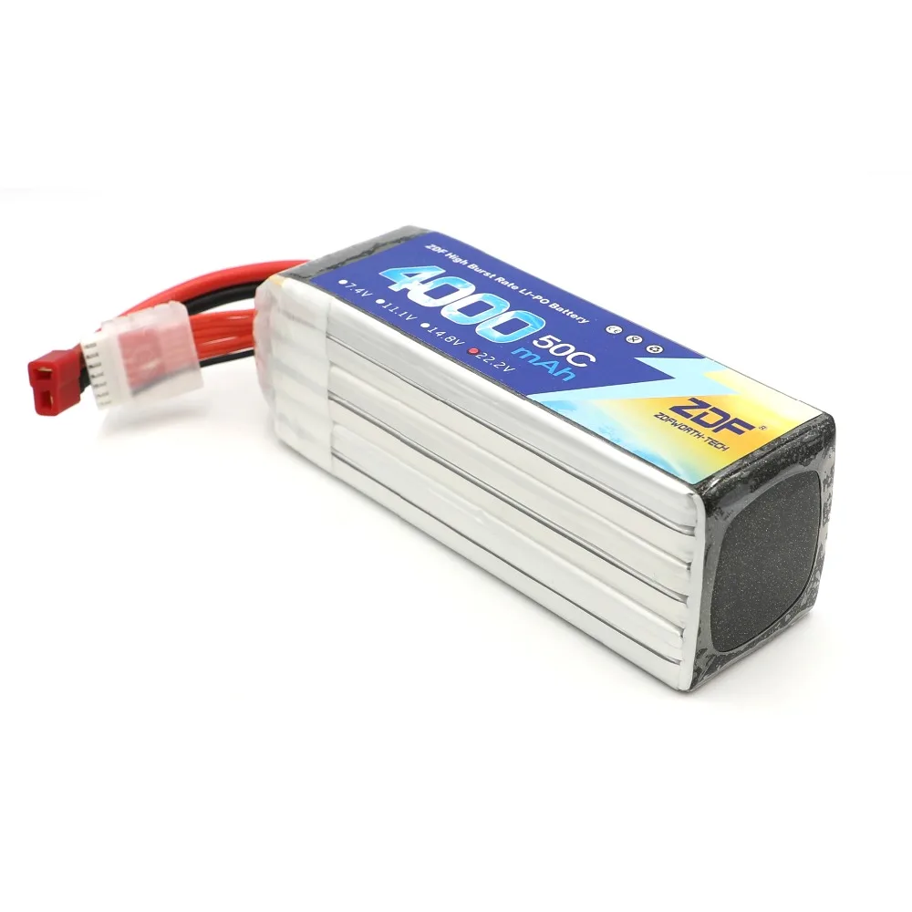 Батареи ZDF 6S 22 2 в 4000 мАч 50C max 100C RC LiPo Аккумулятор для радиоуправляемого самолета