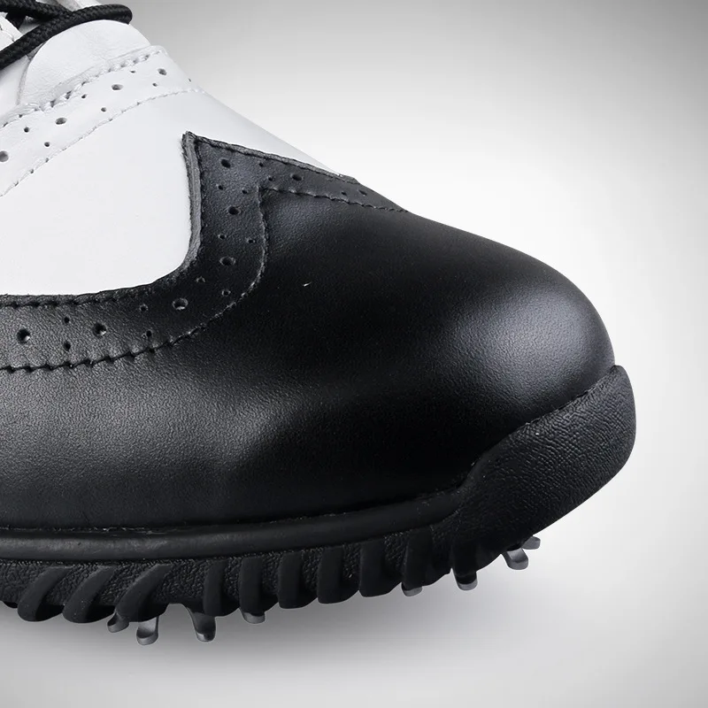 Zapatos De Golf Pgm Аутентичные туфли для гольфа мужские кожаные резные Буллок активности шипы аристократический британский стиль первый слой