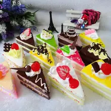12 шт./лот искусственный имитация торта еда дома свадебные фотографии украшения Ремесло дети ролевые игры кухонные игрушки