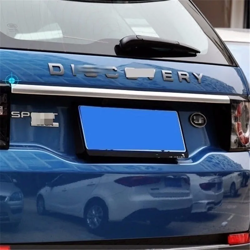 

automobile car styling accessories chromium tail door trim trunk bright sequins Sticker strip decorative FOR Land Rover