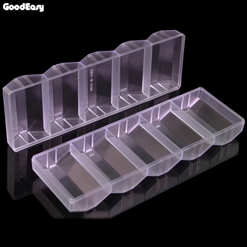 

High Quality 100PCS Acrylic Texas Hold'em Poker Chip Set Case Container With Cover Casino Game Accessories Transparent Tray/Box
