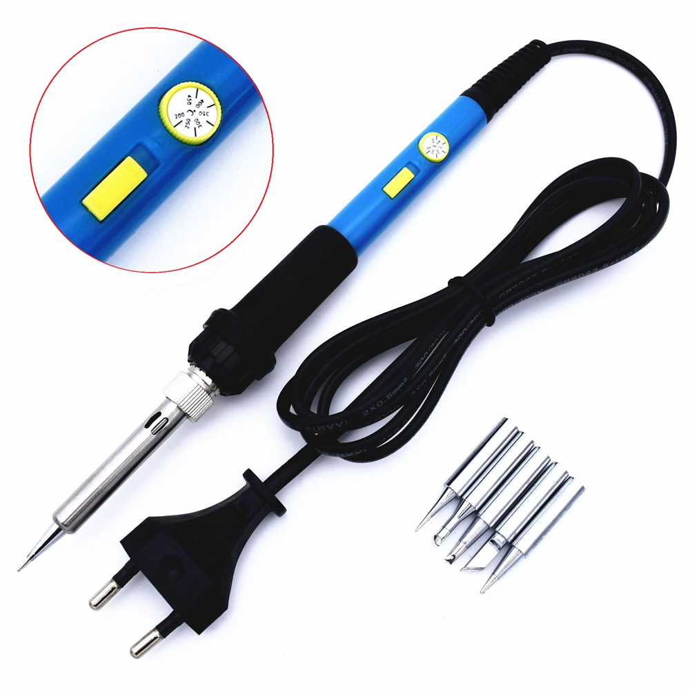Professional Soldering Iron Kit 60W Electronics Welding Irons Tool Repair Tools Professional Soldering Iron Kit 60W Electronics Welding Irons Tool Repair Tools