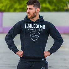 Весенне-осенняя спортивная куртка для мужчин для фитнеса, бега, толстовки с капюшоном, футболка для бодибилдинга, спортивное пальто для спортзала, куртка для бега, одежда