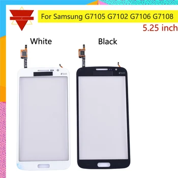 

10pcs 5.25" For Samsung Galaxy Grand 2 G7105 G7102 G7106 G7108 Touch Screen Digitizer Sensor Outer Glass Lens with flex cable