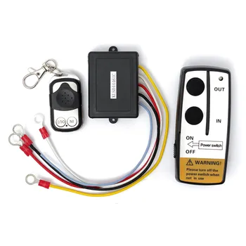 

Hot Universal 12V Wireless Winch Remote Control Switch Unit Controller Key Fob For Truck ATV SUV Winch Favorable
