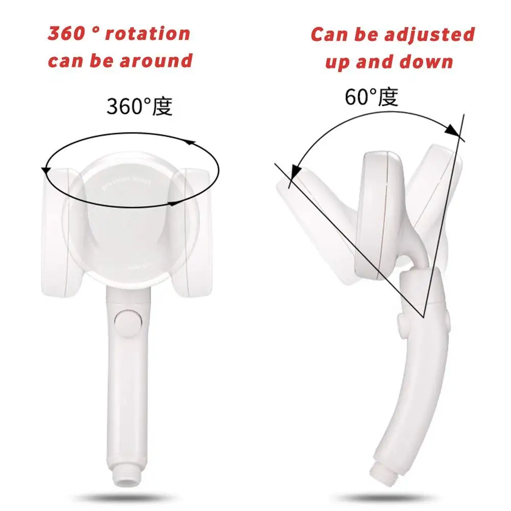 New Massage Hand Held switch Shower Head Rotate 360
