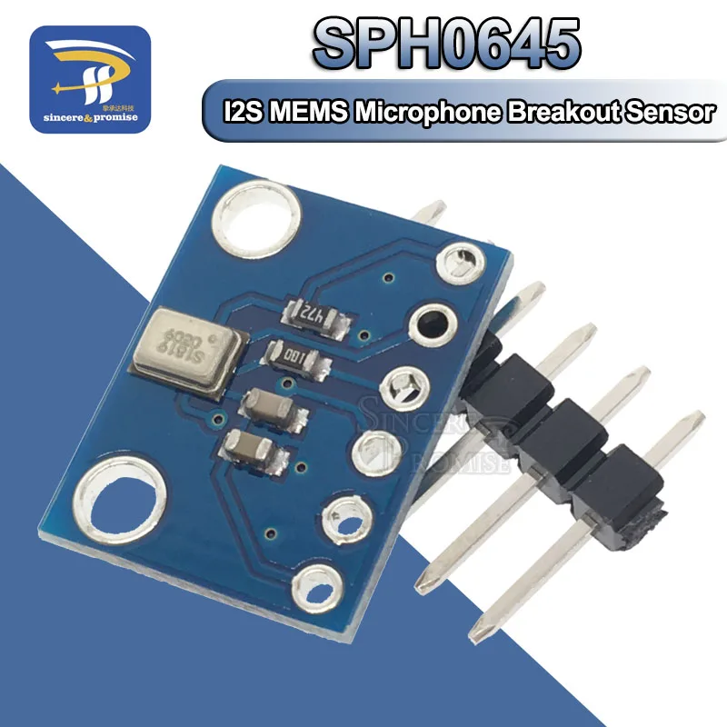 GY-SPH0645 ies MEMS микрофон секционный сенсор модуль SPH0645LM4H для Arduino Zero Raspberry Pi FZ3483