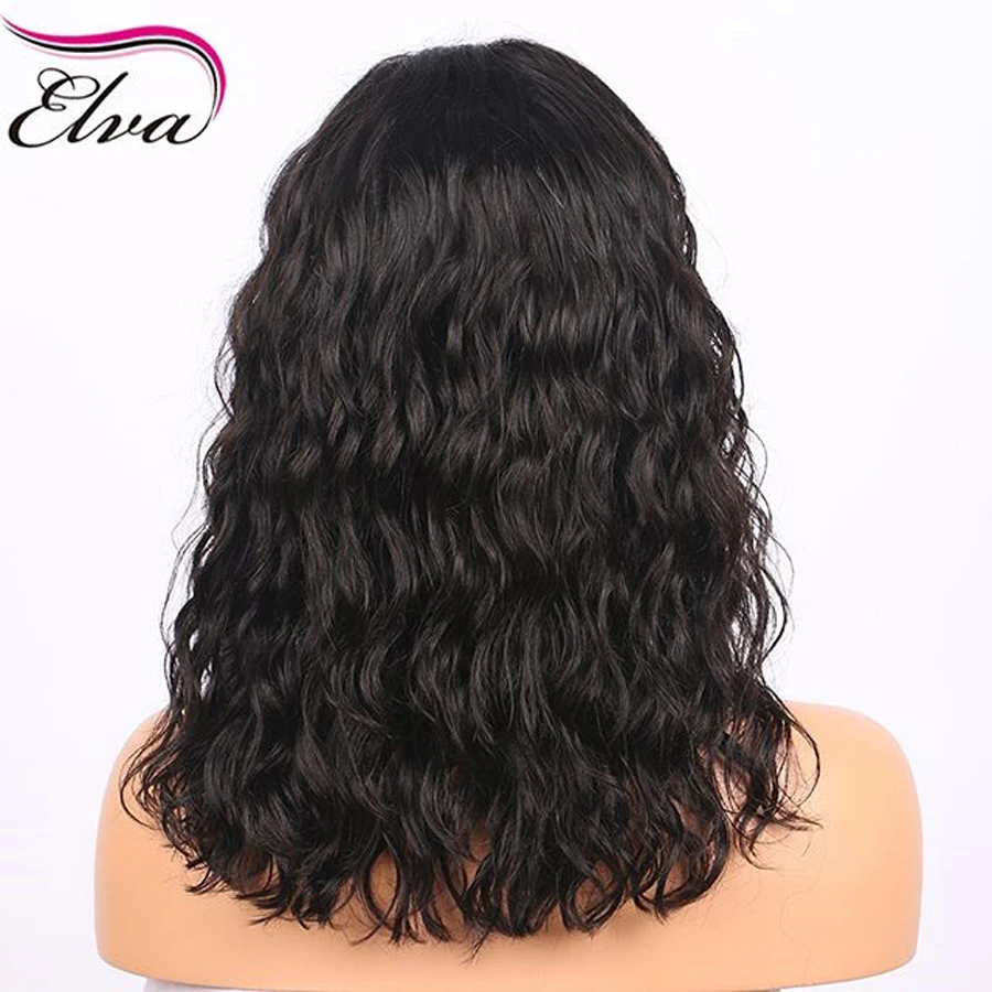 Elva Hair 13х6 кружевные передние человеческие волосы парики натуральные волнистые