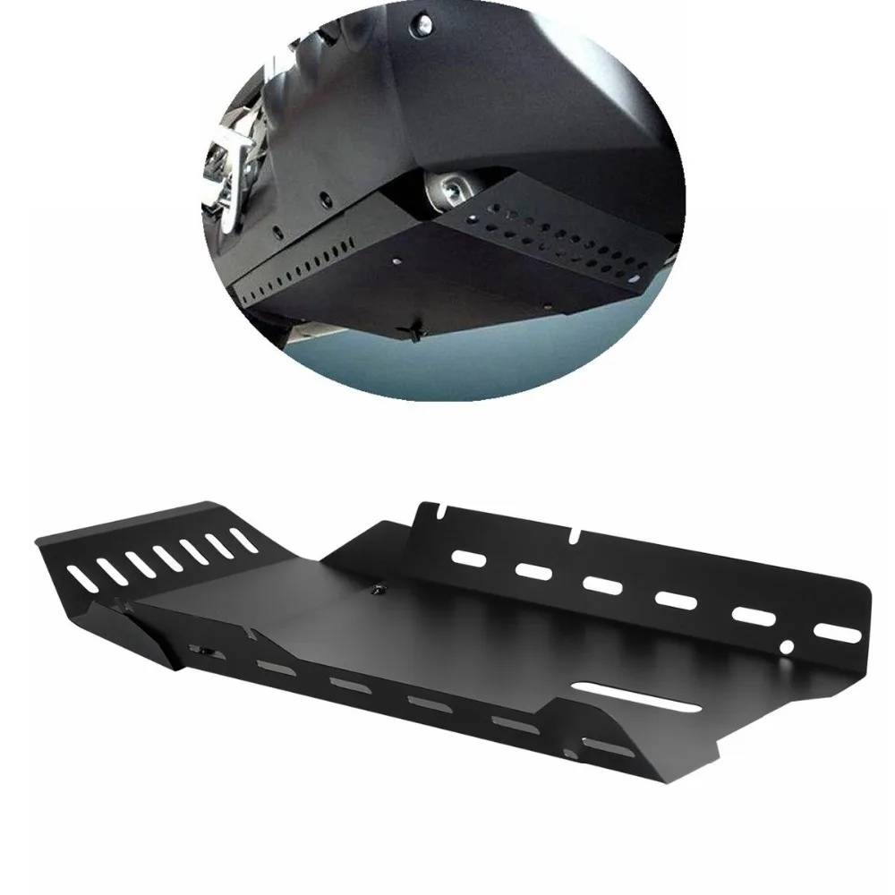 

Motorcycle Matte Black Steel Engine Plates For Honda Goldwing 1800 GL1800 Comfort 2001-2015