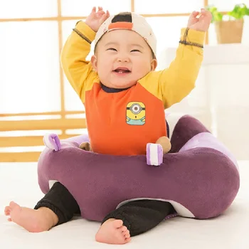 

Cotton Soft Baby Learning To Sit Chair New Version Baby Seats & Sofa Baby Support Seat For Baby Training Learn Walking Sitting