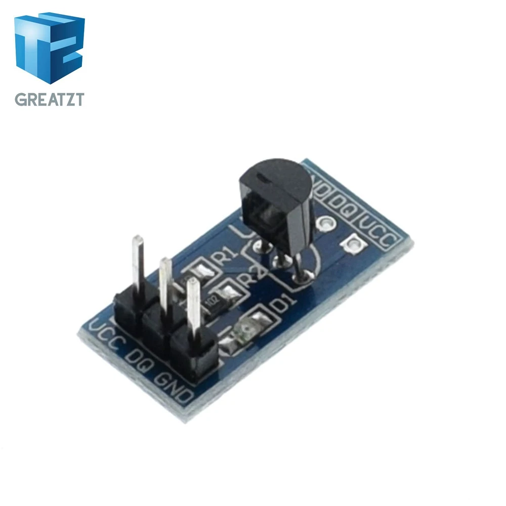 

GREATZT 1PCS DS18B20 temperature measurement sensor module For arduino
