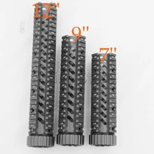 7 дюймов 9 дюймов 12 дюймов M4 M16 бесплатно поплавок Quad Rail Handguard. 223 рейка Picatinny Rail system