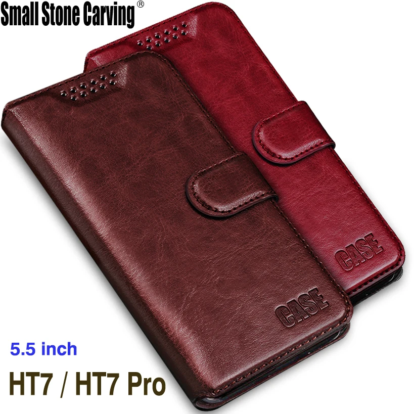 

Soft Silicone Wallet Filp Leather Case For Homtom HT7 5.5'' Vertical Magnetic Case For Homtom HT7 HT7 Pro Cover Phone Bags Cases