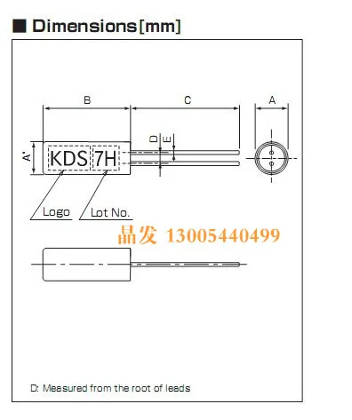 50 шт. линия кристалл 32,768 К 32,768 кГц 6pf+-20ppm DT26 2X6