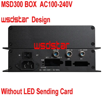 

MSD300 BOX Support MSD300 LED sending card Meanwell power supply inside MCTRL300 Hot Sales